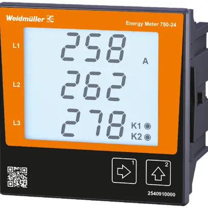 Compteur d'énergie Weidmüller ENERGY METER 750-24 