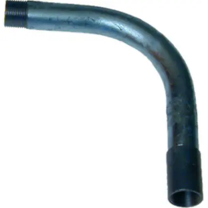 Coude réduit avec manchon pour TAZ M16 zing. 
