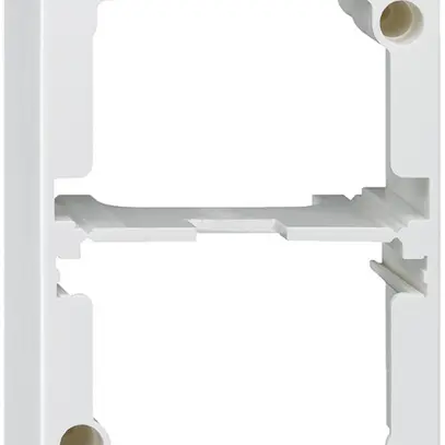 Cadre AP basico 2×1/50mm blanc 