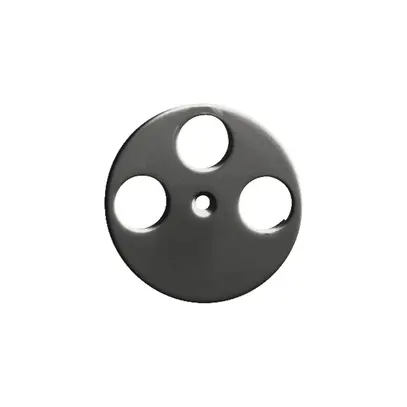 Disco frontale FH nero per presa SAT 