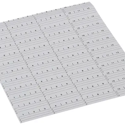 Étiquette d'identification Hager univers N 