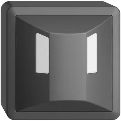 Rilevatore di movimento AP 180° rel. grigio scuro PIRI EDIZIOdue 