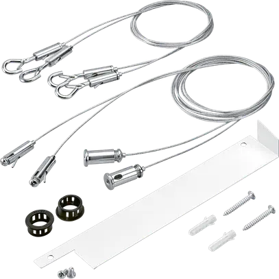 Kit de suspension par câble Lampe LED apparente Roxy 