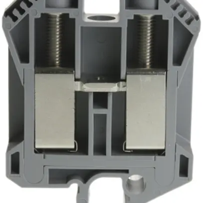 Morsetto di passaggio componibile Woertz 25…50mm² 125A 1000V vite 2×1 guida G gr 