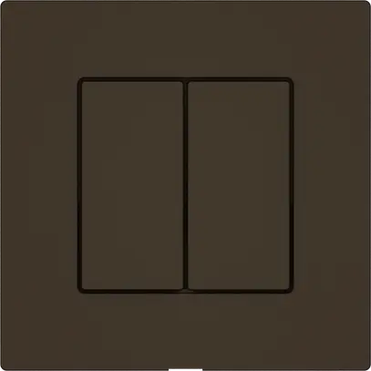 Interruttore a pulsante EDIZIO.liv Wiser SNAPFIX® 2 canali 2 tasti ma 