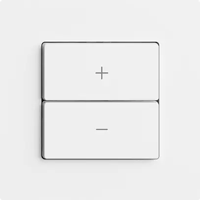 Dimmer Uni-LED 1K/2T WLAN Edue Wiser bianco 