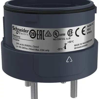 Socle de montage Schneider Electric 4 Pins IP65, noir 