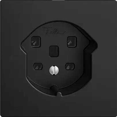 Presa INC EDIZIOdue T25 16A nero morsetti a vite 