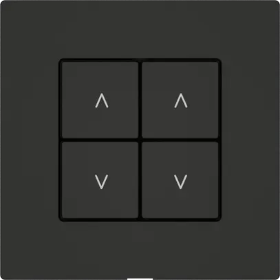 Interrupteur stores EDIZIO.liv Wiser SNAPFIX® 2 canaux 4 touches WLAN no 