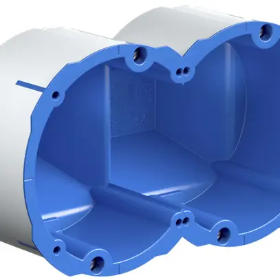 Scatola per parete cava AGRO 2×1 Quickbox Maxi Ø83mm isolamento acustico 