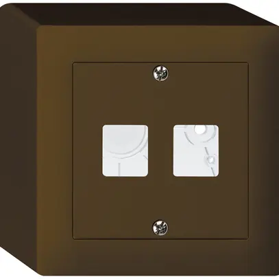 Kit frontal AP kallysto Q pour 2 modules brun 