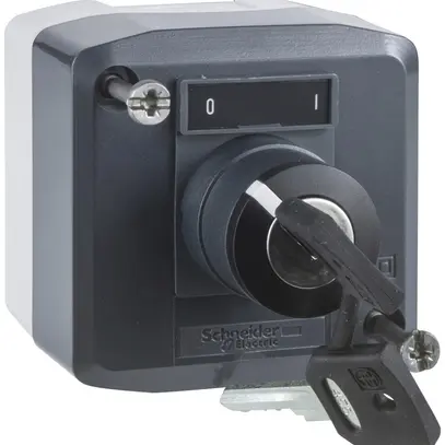 Interruttore rot. AP Schneider Electric 0-I 1Ch XAL-D144 con chiave 