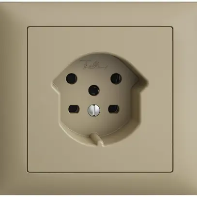 Prise INC EDIZIOdue T15 FKE sand 