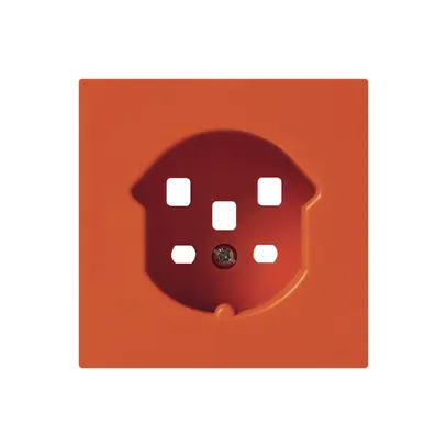 Kit frontale HA kallysto per presa tipo 25 con morsetti a innesto arancione 