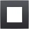 Cadre de recouvrement Niko Intense 83×83mm anthracite 