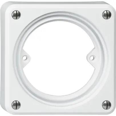 Parte superiore robusto senza copert. bianco 2-punto 