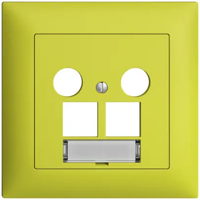 Kit de recouvrement ENC Edue FMI, p.prise multimédia EASYNET, p.2×RJ45 S-One lem 