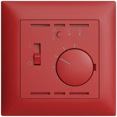 UP-Raumthermostat EDIZIOdue berry mit Fühler und Timer 