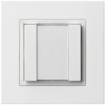 Pulsante multifunzionale INC kallysto.pro KNX RF 2× bianco 