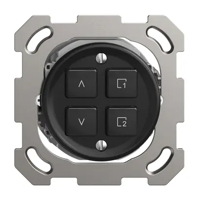 UP-Nebenstelle 1K/4T zu Storenschalter Szene Sdue Wiser schwarz 