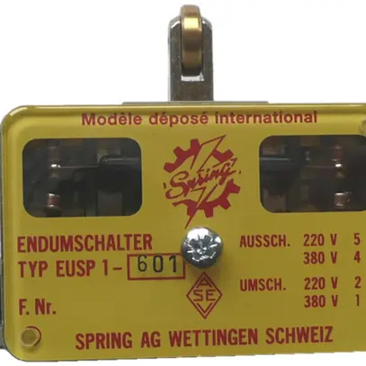 Endschalter Spring EUSP1 grau 