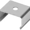 Clip di fissaggio LDV PM04/MB, per profilo a flangia PM04, argento 