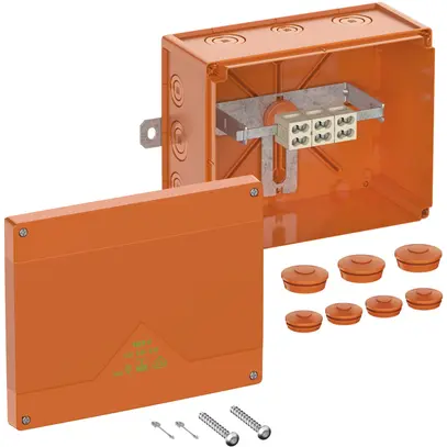 Boîte de dérivation AP Spelsberg WKE 6 Duo 3×16mm² E90 250×200×120mm IP66 or 