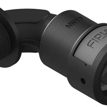 Raccord 90° Plica FIPLOCK diamètre nominal 36 PG36 13mm noir 
