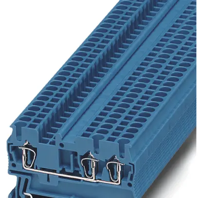 Morsetto 0.08…4mm² connessione a molla blu 