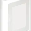 Cadre avec porte Hager univers 603×703×13mm IP30 blanc pur pour FW42U 
