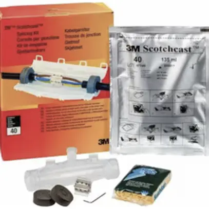 Manicotto di giunzione 3M Scotchcast 92-NBA 1C 4×1.5…6mm²/5×1.5…6mm² 