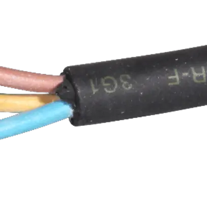 Câble Gd 3×1mm² LNPE noir Eca 