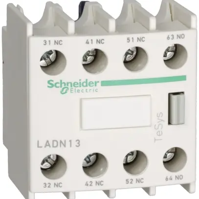 Contact auxiliaire Schneider Electric LADN13 1F+3O TeSys 
