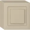 AP-Druckschalter kallysto 6/1L beige 