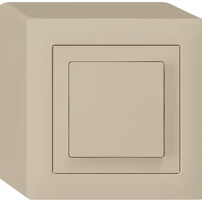 Interruttore pulsante AP kallysto 6/1L beige 