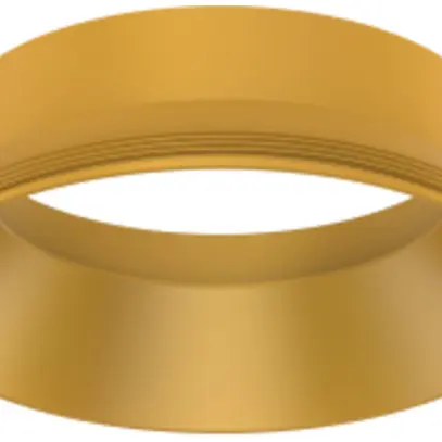 Anneau décoratif DOTLUX pour luminaire LED SLIMvario, Ø78×24mm, aluminium, or 