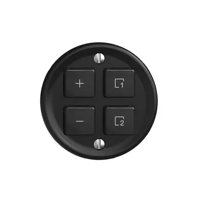 Kit recouvrement pour variateur 1c scène/4t Sdue Wiser noir 