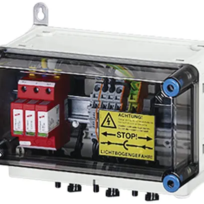 Scatola PV ENYSUN Mi PV 1121 con spina MC4 1×scaricatore di tensione DC tipo 2 