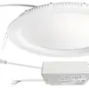 Downlight LED ESYLUX ELSA-2 Ø240 DALI 18W 3000K, 1750lm, blanc 