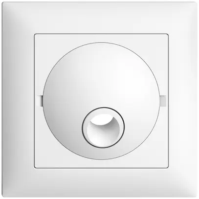 Kit frontale INC EDIZIOdue bianco 88×88mm per scatola di raccord 