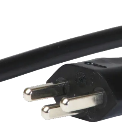 Cavo da rete T23 Td 3×1.5mm² 2m con spina T23 nero 