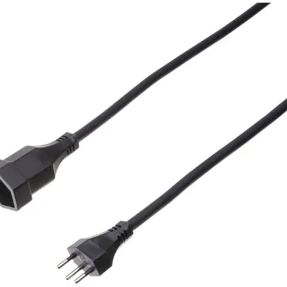 Rallonge MH T23/T23 10m Td 3×1.5mm² noir 