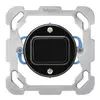 Insert pour interrupteur ENC basico 6/1L avec plaque de fixation noir 