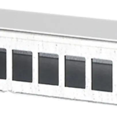 Scatola AP Dätwyler Keystone 12 porte, in metallo bianco 