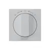 Frontset für Schwenktaster hellgrau 60×60mm kallysto 1->0<-2 