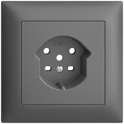 Kit frontal ENC EDIZIOdue coffee 88×88mm 1×T15 