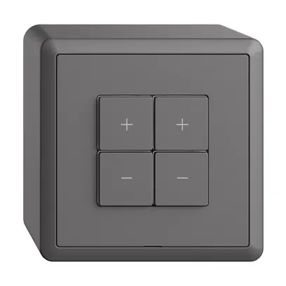 Stazione secondaria per dimmer AP 2c/4t WLAN Edue Wiser grigio scuro 