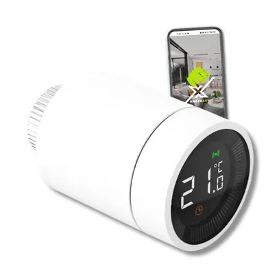 Thermostat intelligent pour radiateur KnockautX, par BRELAG 