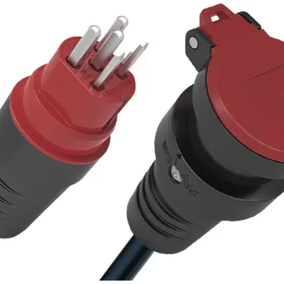 Rallonge ELBRO T25/T25 H07RN-F5G2.5mm² GDV 20m IP55 noir 