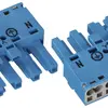 Dispositif enfichable WAGO WINSTA MIDI avec prise 5L 2×0.5…4mm² bleu 